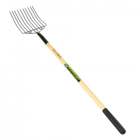 Furca gunoi grajd, 10 dinti, maner lemn, 1600mm [2]