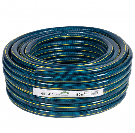 Furtune, banda picurare si accesorii - Furtun BLUEBOS PLUS 1" 50m 4 straturi clasa 3 rezistenta