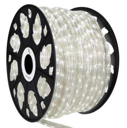 Furtun luminos cu Led Alb rece 20 m + controler [1]