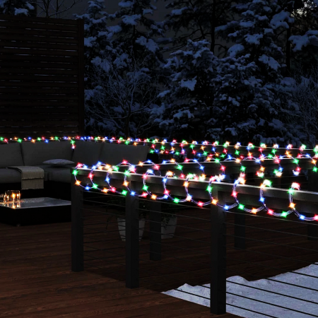 Instalatii liniare si role de furtun luminos - Furtun luminos cu Led Multicolor 10 m + controler
