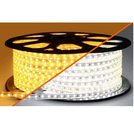 Instalatii liniare si role de furtun luminos - Banda SMD Led, rola 100 m, lumina rece