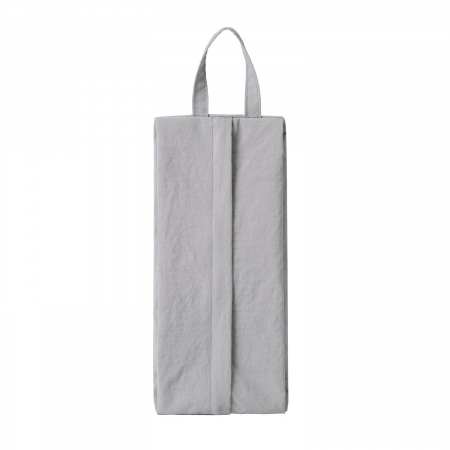 Geanta de Depozitare, Flippy, Pentru Haine Mici, Lenjerie, Sosete, Cosmetice, Impermeabila, cu Maner, 10x20x3 cm, Gri [3]