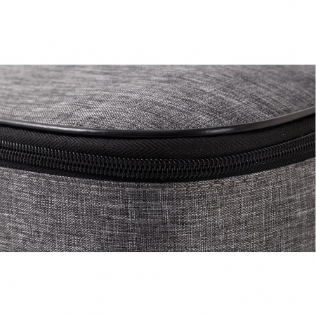 * LICHIDARE STOC * Geanta Flippy pentru Depozitare Acte si Documente, Facturi, Carduri, cu Cod de Securitate, 2 Compartimente, Impermeabila, 37 x 10.5 x 27 cm, Gri - [8]