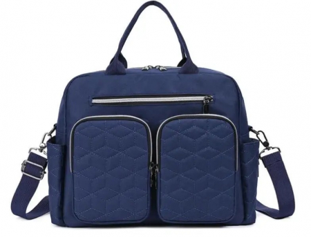 Jucarii, Copii & Bebe - Geanta multifunctionala pentru mamici, Bleumarin