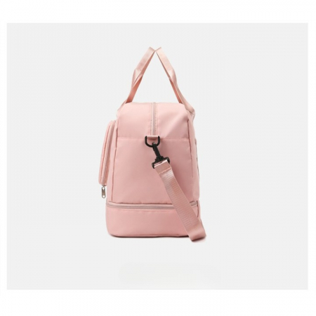 Geanta Pliabila, Flippy, pentru Voiaj, Buzunare Multiple, de Mana, Impermeabila, Material Textil, Capacitate 8 Kg, Dimensiune Deschisa 42x28x10 cm, Roz [11]