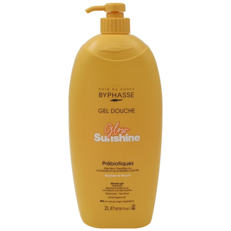 Îngrijire personală și cosmetice - Gel de Dus, Byphasse, 2 L Prebiotic Sunshine Glow