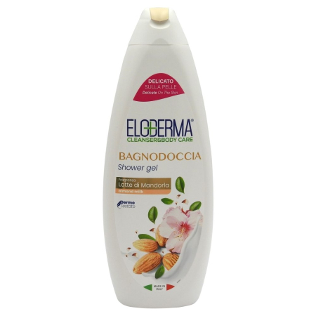 Sub 99 Lei - Gel de Dus, Eloderma, 600 ml Lapte de Migdala