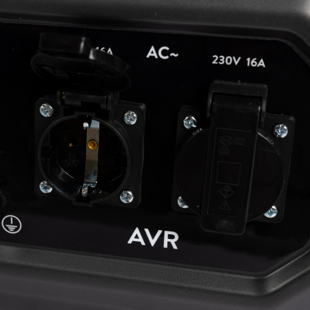 Generator Detoolz 2.5kW 2 prize 230V benzina, 4T, pornire manuala 15L fara roti G01 [6]