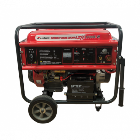 Generator pe benzina si aparat de sudura Elefant ZH6500E-W, 15 Cp, 5.5 kW, 13.5 h, 4 timpi [0]