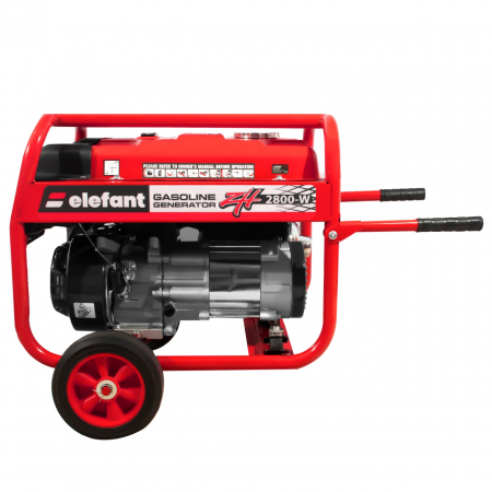 Generator pe benzina ZH3500-2 ELEFANT, Iesire curent 2,8 kW, 7 CP, siguranta de pornire, indicator de benzina [0]