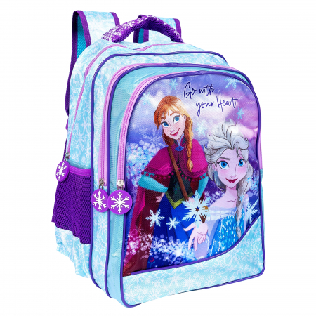 Ghiozdan cu 3 compartimente Frozen, 41 x 32 x 15 cm [0]