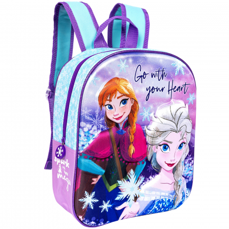 Ghiozdan mic de gradinita 3D Frozen 2, 32x28x11 cm [0]