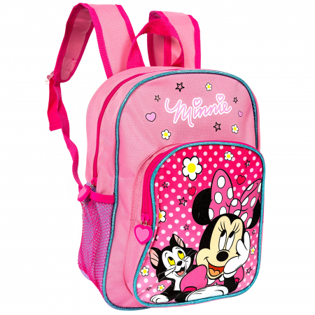 Ghiozdan pentru gradinita, Minnie Mouse, 2 compartimente, 32 cm [0]