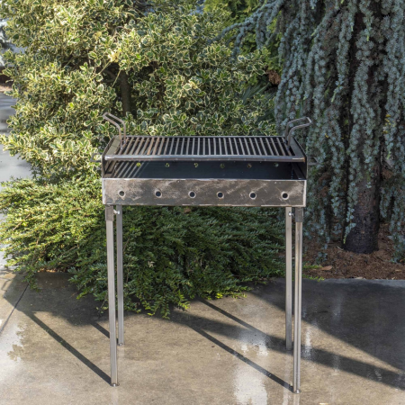 Gratar gatit metalic pe carbuni 60*40 *2*2 NIVELE, REGLABIL MX1070 [3]