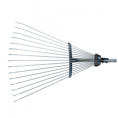 Grebla metalica pentru FRUNZE care se strange cu coada [3]