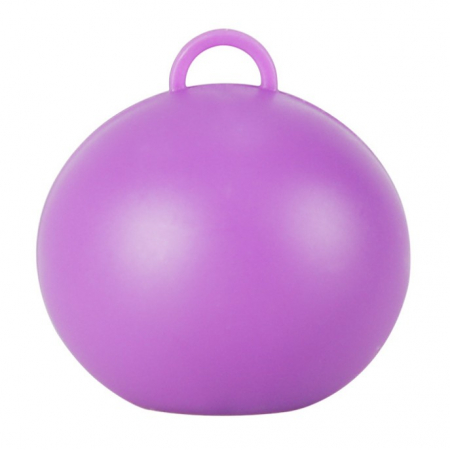 Accesorii Baloane - Greutate pentru Baloane, Flippy, Accesoriu Party, 5.5x5.5 cm, 120 g, Mov