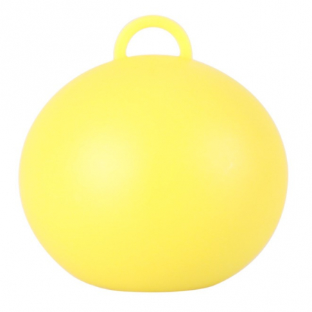 Accesorii Baloane - Greutate pentru Baloane, Flippy, Accesoriu Petrecere, 5.5x5.5 cm, 120 g, Galben