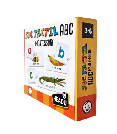 Jucarii, Copii & Bebe - Headu Montessori - Joc Tactil Abc Romana