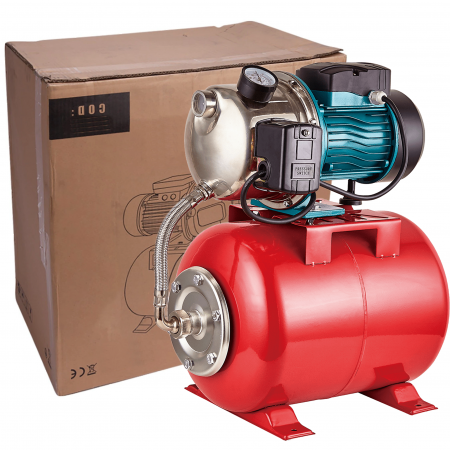 Hidrofoare - Hidrofor 24 L DDT, AutoJS100, 2200 W, 3 mc/h, refulare 44 m