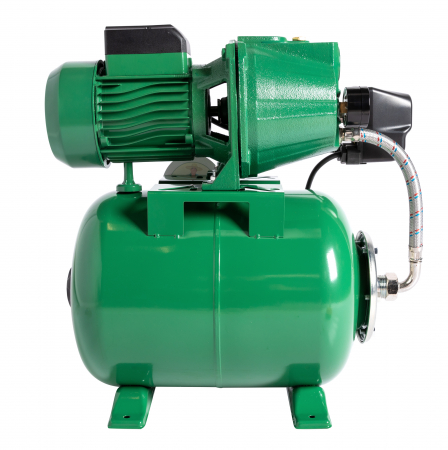 Hidrofor Micul Fermier 1.5 kW, debit maxim 3000l/h, inaltime maxima de pompare 53m, corp pompa fonta, capacitate vas expansiune 24 litri [1]