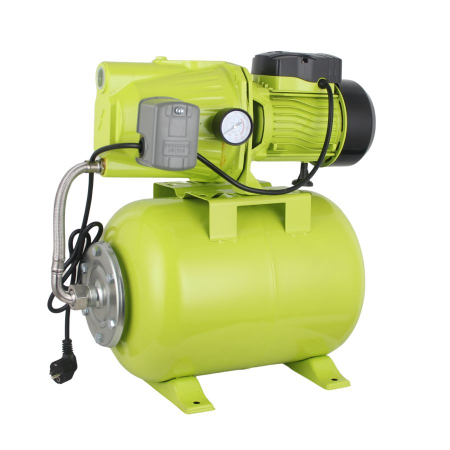 Pompe, motopompe, sisteme de irigat si stropit - Hidrofor apa 24 litri MESTERINO TOOLS MT-Auto-JET100L, 750W, 3.6 m3/h, adancime maxima 9 m, inaltime refulare maxima 50 m