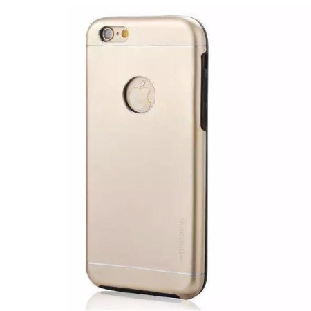 Sub 99 Lei - Husa Apple iPhone 6/6S Motomo V2 Auriu