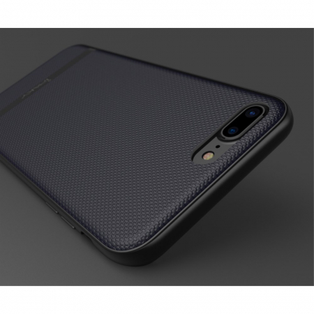 Husa Apple iPhone 7 Ipaky Rubber Coating Negru [3]