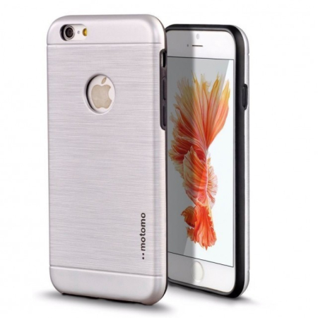 Sub 99 Lei - Husa Apple iPhone 7 Motomo V5 Argintiu