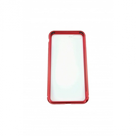 Husa Apple iPhone 7 Plus Magnetic 360, Rosu [4]
