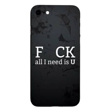 Husa Apple iPhone 7 Plus Multicolor Mesaj Fcuk [1]