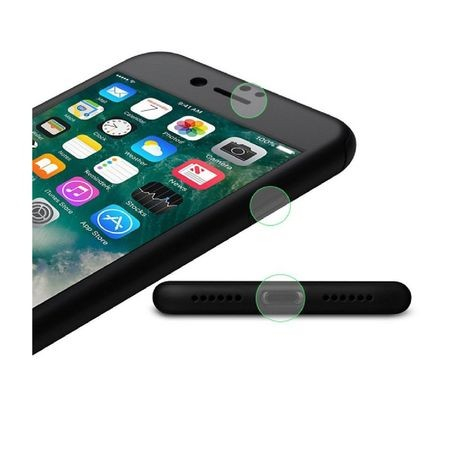 Husa Apple iPhone 8 Plus IPAKY Full Cover 360 Negru + Folie Cadou [18]