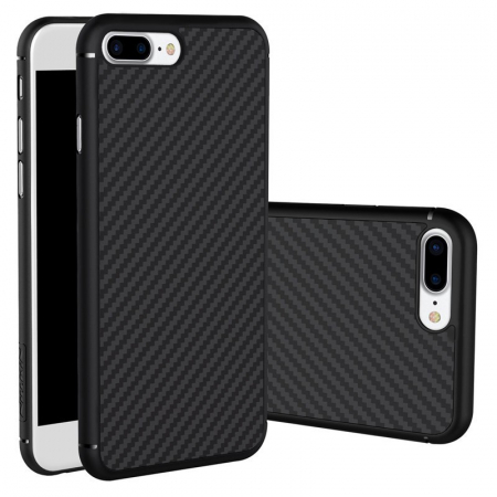Husa Apple iPhone 8 Plus Nillkin Synthetic Fiber Negru [4]