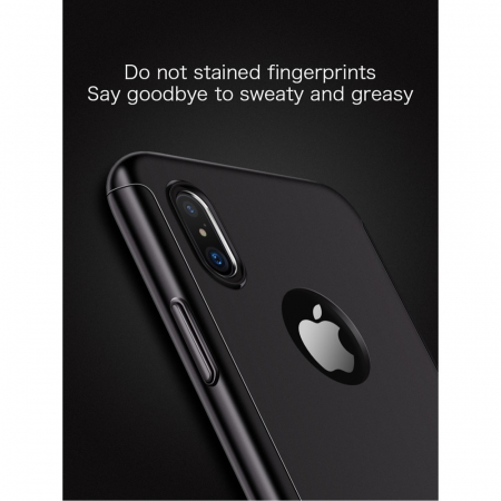 Husa Apple iPhone X Joyroom fata + spate Negru [6]