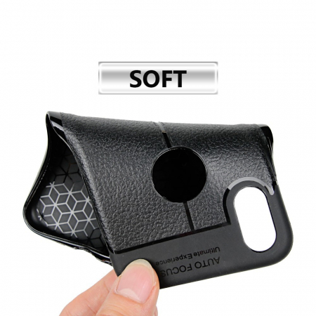 Husa Apple iPhone X Zore TPU moale Rosu [8]