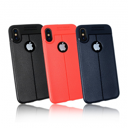 Husa Apple iPhone X Zore TPU moale Rosu [6]