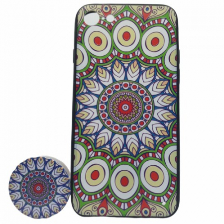 GSM - Husa Apple iPhone XS Max Multicolor Model Paun Suport inclus