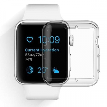 GSM - Husa Apple Watch Series 4/5 40 mm Full Tpu 360 Transparent