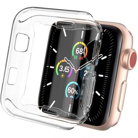Husa Apple Watch Series 4/5 44 mm Full Tpu 360 Transparent [1]