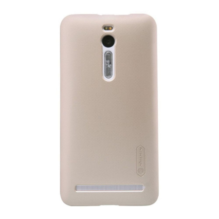 Sub 99 Lei - Husa Asus Zenfone 2 Laser ZE500KG Nillkin Frosted Shield Auriu + Folie de protectie