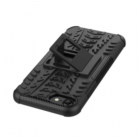 Husa compatibila cu Huawei P Smart 2020 Defender Model 3 cu Suport, Negru [6]