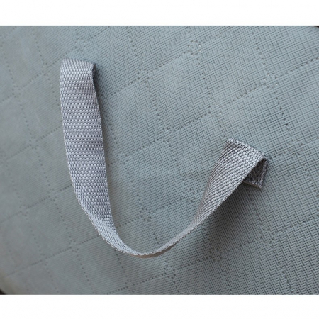 *LICHIDARE STOC* Husa de Depozitare, Flippy, Intrebuintare Multipla, Pliabila, cu Fermoar Bidirectional si Fereastra Laterala Transparenta, Lavabila, 60x40x35 cm, Gri [2]