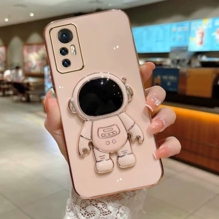 Husa de Protectie 2 in 1, Flippy, Husa de Protectie pentru Honor Magic 6 Pro, Model Astronaut cu Suport, din TPU ,Roz [2]