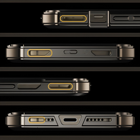 *LICHIDARE STOC* Husa de Protectie Armor Metal Compatibila cu iPhone 15 Pro Max, Flippy, Antizgariere, Antisoc, Protectie Supraincalzire, Gri Metalizat [6]