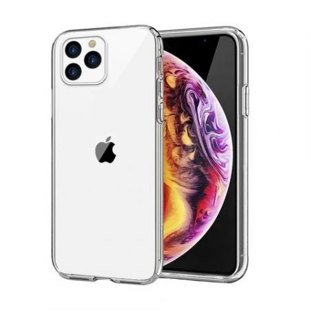 Huse de telefoane - Husa de protectie compatibila cu Apple iPhone 11 Pro, Flippy, Tpu, Transparent