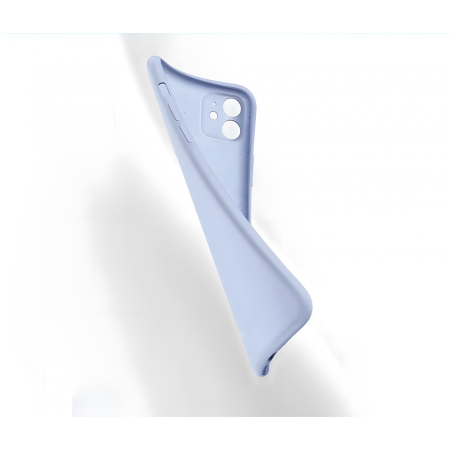 Husa de Protectie Flippy, compatibila cu Apple iPhone 11, Silicon Lichid, Lila [5]