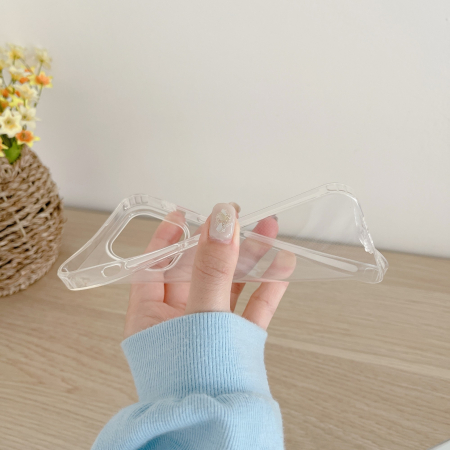 Husa de protectie Flippy compatibila cu Apple iPhone 13 Pro Protect Plus Transparent [4]