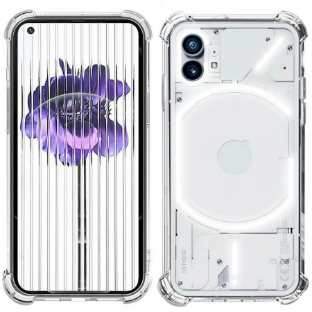 Huse de telefoane - Husa de Protectie, Flippy, Compatibila cu Nothing Phone 2A, TPU Antisoc, Protectie Colturi, 1.5 mm Transparent