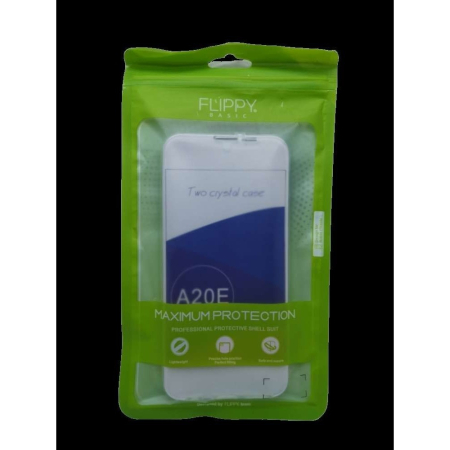 Husa de protectie Flippy compatibila cu Samsung Galaxy A20e Full Tpu 360 Transparent [7]