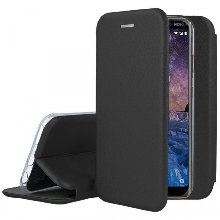 Husa de protectie Flippy compatibila cu Samsung Galaxy S21 Ultra Magnet Book Case Negru [2]