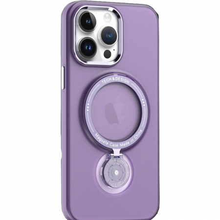 Huse de telefoane - Husa de protectie Flippy, cu incarcare Wireless, Tehnologie Magsafe, TPU, Inel magnetic rotativ cu functie de suport, pentru Samsung Galaxy S23 Plus , Mov